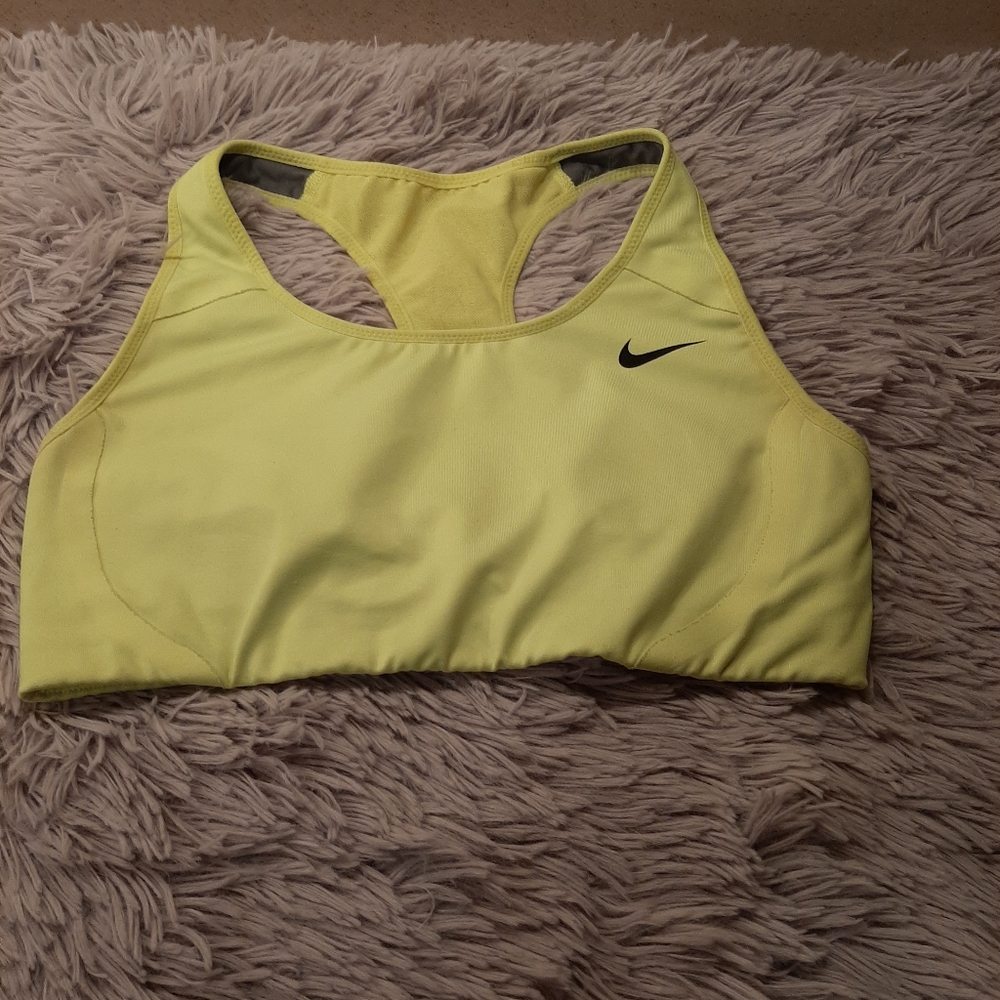 Nike Fluorescent Sports Bra Size Small
